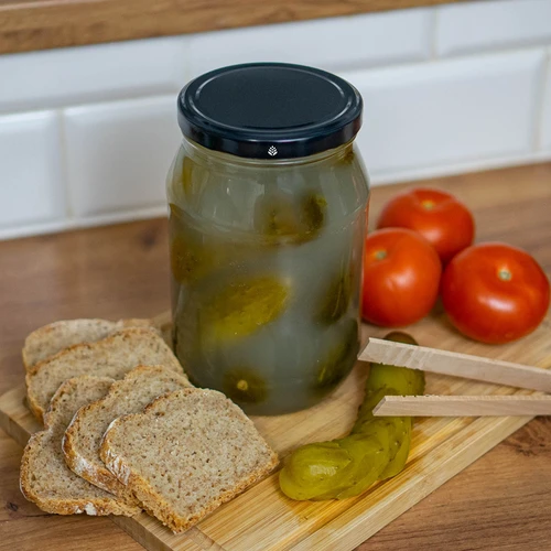 Víčko fi 100 černé - 10 ks - 8