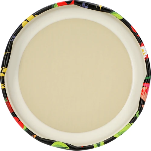 Víčko fi 66/4 černé Folk - 10 ks - 3