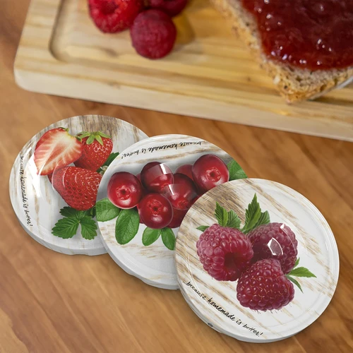 Víčko fi 66 ovoce - 10 ks. - 2