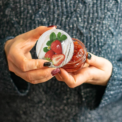 Víčko fi 66 ovoce - 10 ks. - 5