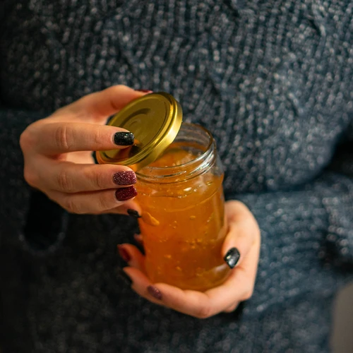 Víčko fi 66 zlaté - 10ks - 8