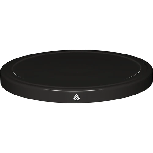 Víčko fi 82/6 černé - 10 ks - 2