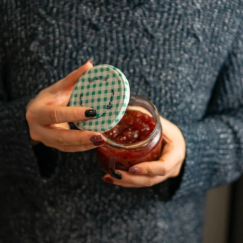 Víčko fi 82/6 mřížka - 10 ks - 14