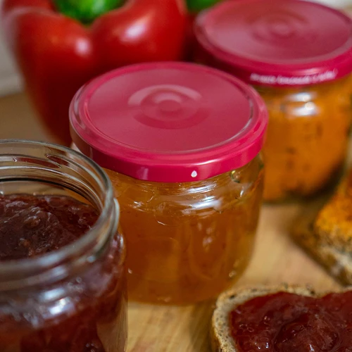 Víčko fi 82/6 vínové - 10 ks - 9