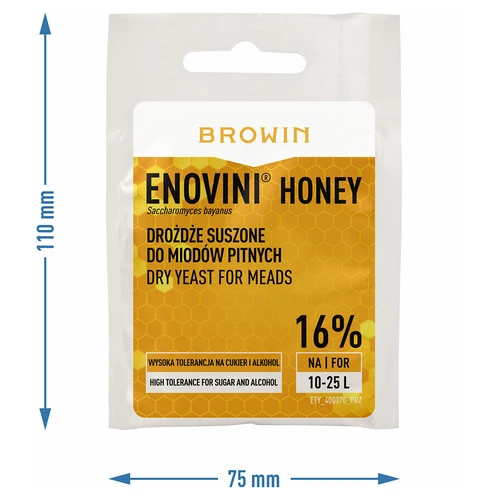 Vinařské kvasnice Enovini® HONEY, 10 g - 3