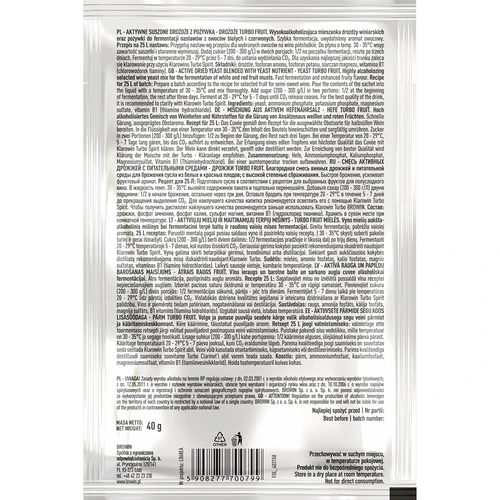 Vinařské kvasnice Turbo Fruit 5-7 dní - 3