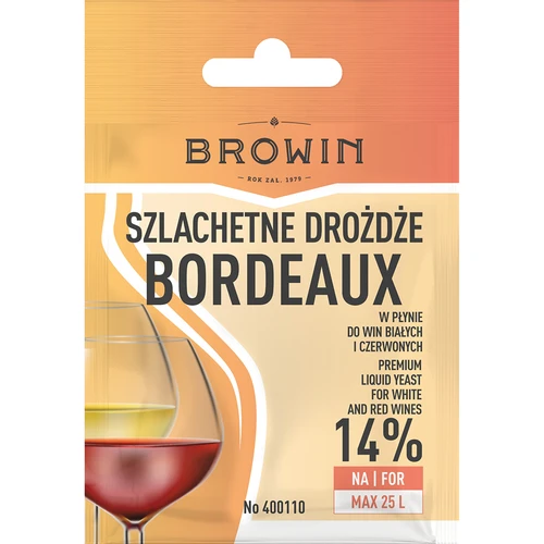 Vinné kvasnice Bordeaux, 20 ml