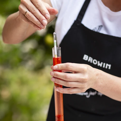 Vinoměr (cukroměr) - měření koncentrace cukru - 6