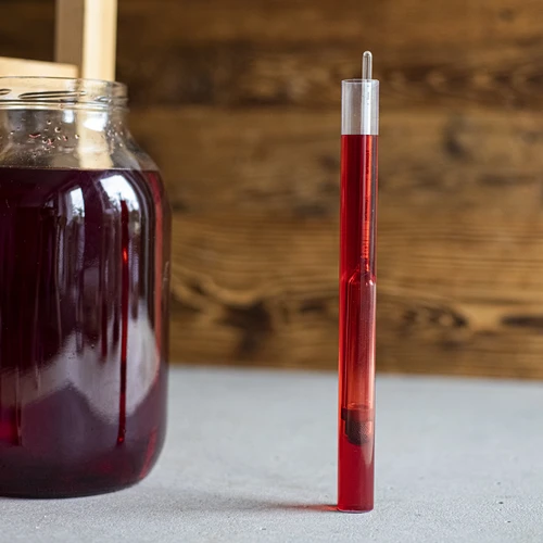 Vinoměr (cukroměr) v nerozbitné zkumavce - 5