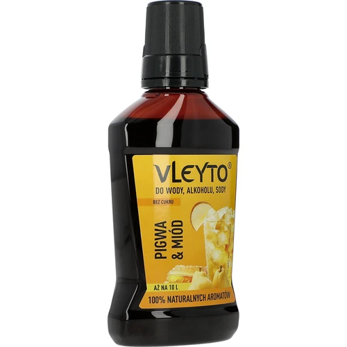 VLEYTO Kdoule & Med – chuťová esence s přírodními aromaty, 250 ml - 3