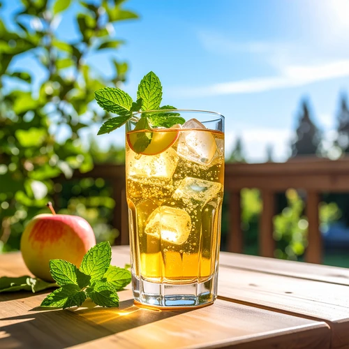 VLEYTO Máta & Jablko – chuťová esence s přírodními aromaty, 250 ml - 8