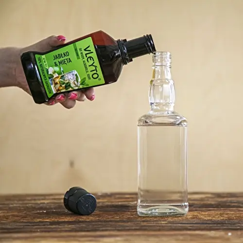 VLEYTO Máta & Jablko – chuťová esence s přírodními aromaty, 250 ml - 11