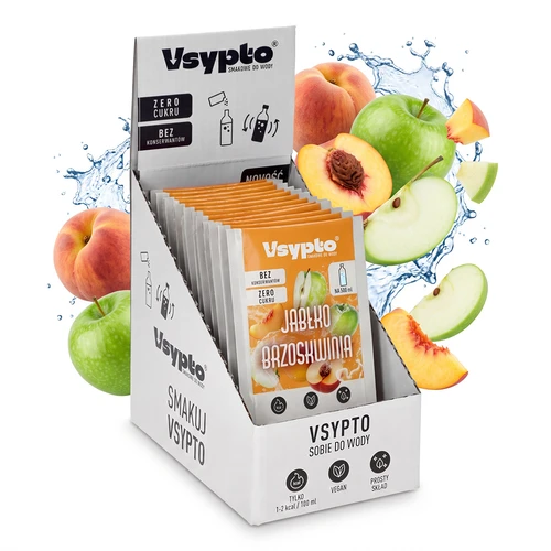 Vsypto Jablko Broskev – sada 15×3 g