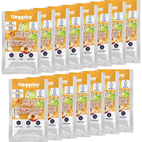 Vsypto Jablko Broskev – sada 15×3 g - 2