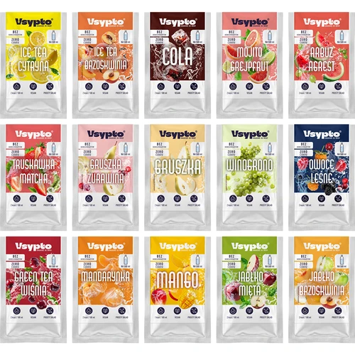 VSYPTO mix příchutí, 15×3 g
