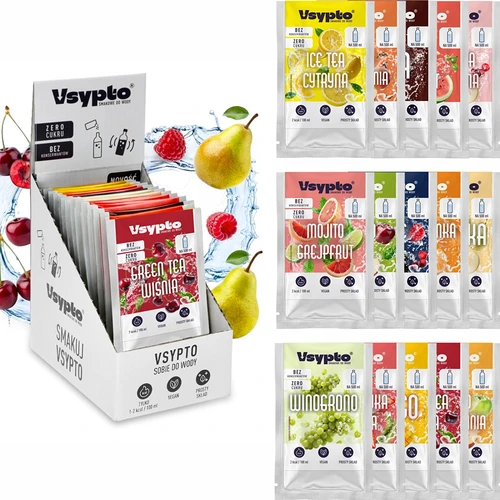 VSYPTO mix příchutí, 15×3 g