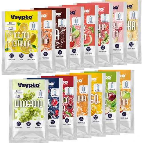 VSYPTO mix příchutí, 15×3 g - 2
