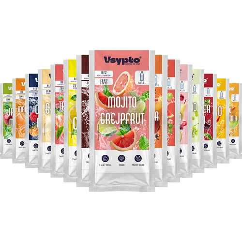 VSYPTO mix příchutí, 15×9 g - 2