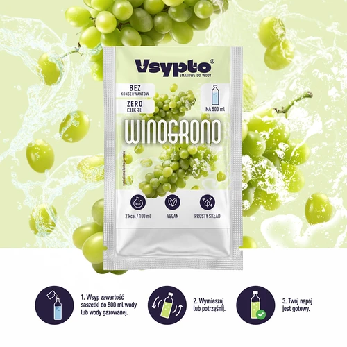 VSYPTO s hroznovou příchutí, 3 g - 5