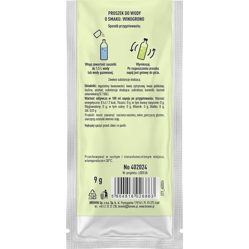 VSYPTO s hroznovou příchutí, 9 g - 3