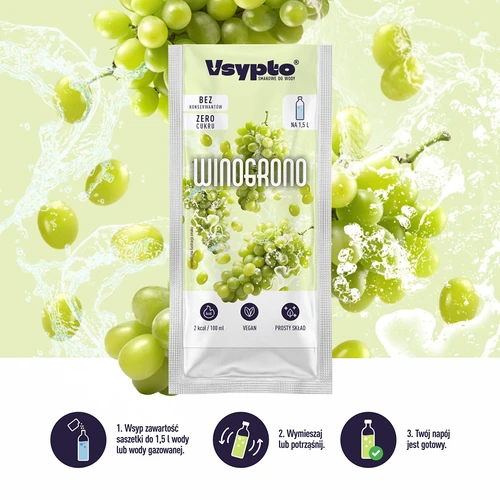 VSYPTO s hroznovou příchutí, 9 g - 5