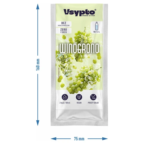 VSYPTO s hroznovou příchutí, 9 g - 4