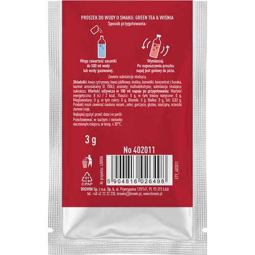 VSYPTO s příchutí Green Tea Višeň, 3 g - 3