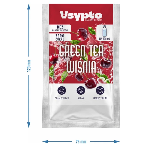VSYPTO s příchutí Green Tea Višeň, 3 g - 4