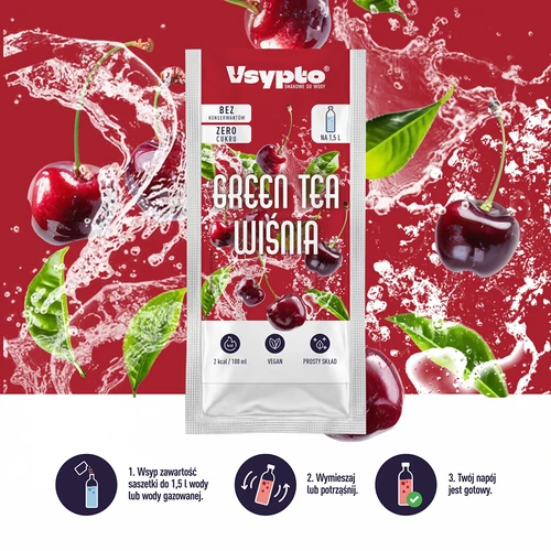 VSYPTO s příchutí Green Tea Višeň, 9 g - 5