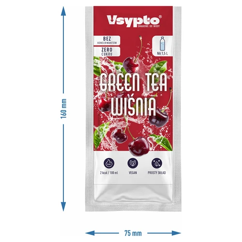 VSYPTO s příchutí Green Tea Višeň, 9 g - 4