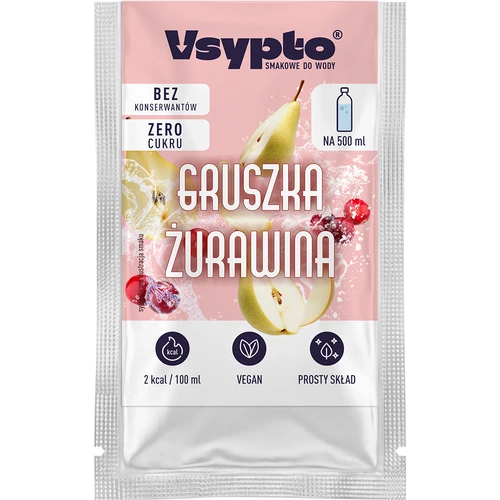 VSYPTO s příchutí Hruška & Brusinka, 3 g - 2