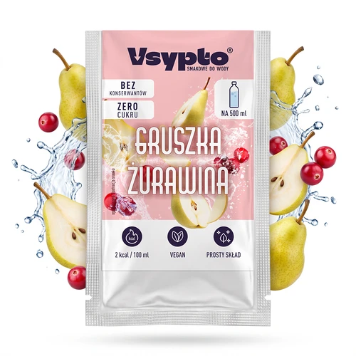 VSYPTO s příchutí Hruška & Brusinka, 3 g