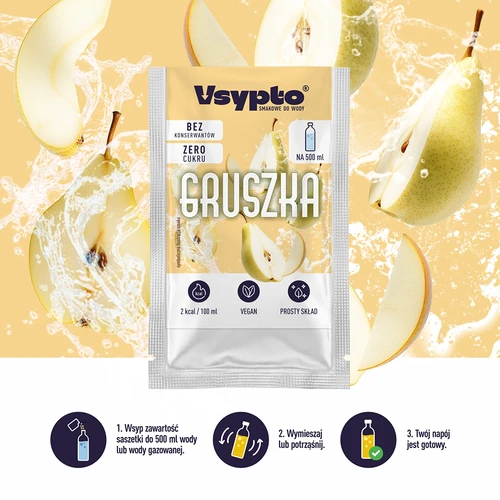 VSYPTO s příchutí hrušky, 3 g - 5