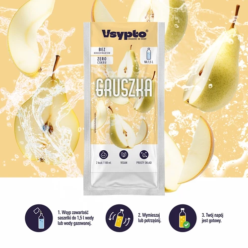 VSYPTO s příchutí hrušky, 9 g - 5