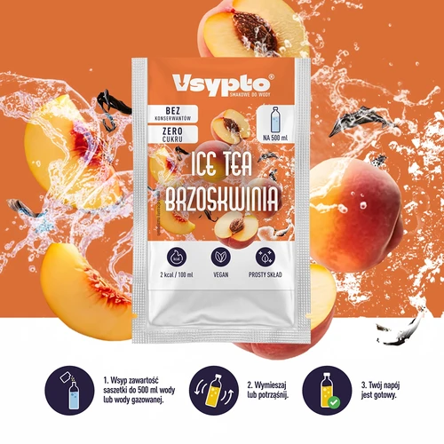VSYPTO s příchutí Ice Tea Broskev, 3 g - 5