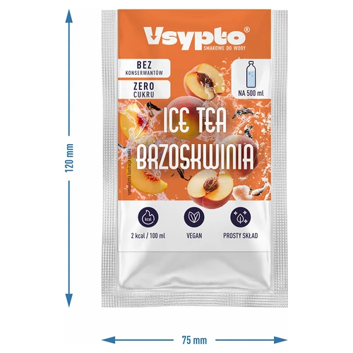 VSYPTO s příchutí Ice Tea Broskev, 3 g - 4