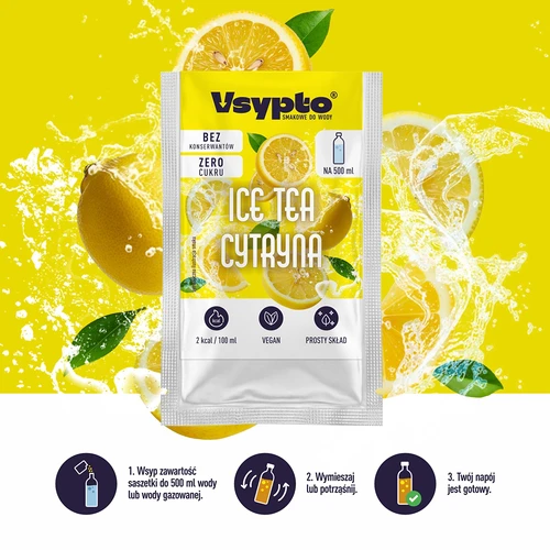 VSYPTO s příchutí Ice Tea Citron, 3 g - 5