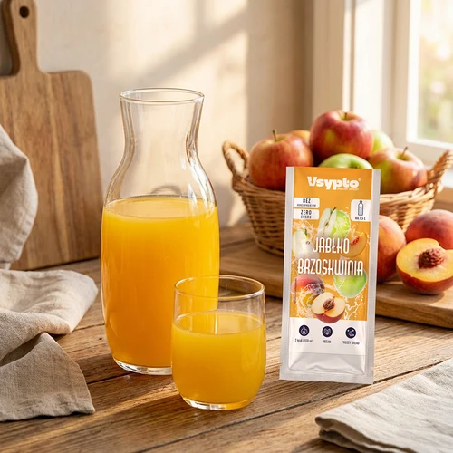 Vsypto s příchutí jablko-broskev, 9 g - 8