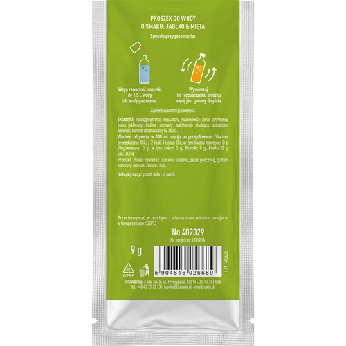 VSYPTO s příchutí Jablko Máta, 9 g - 3