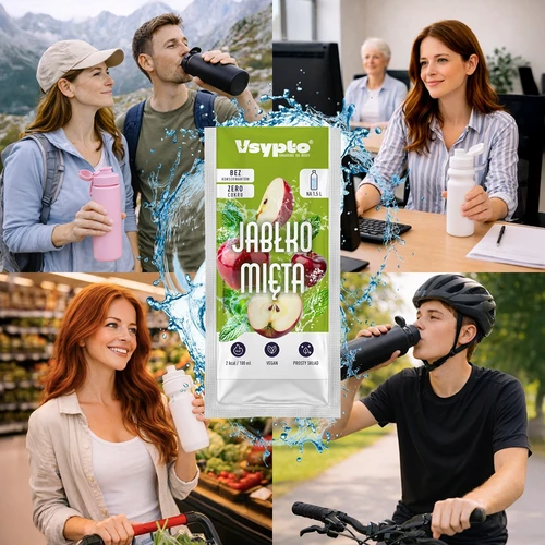 VSYPTO s příchutí Jablko Máta, 9 g - 7