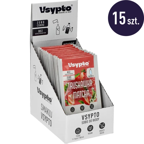 VSYPTO s příchutí Jahoda Matcha, 3 g - 9