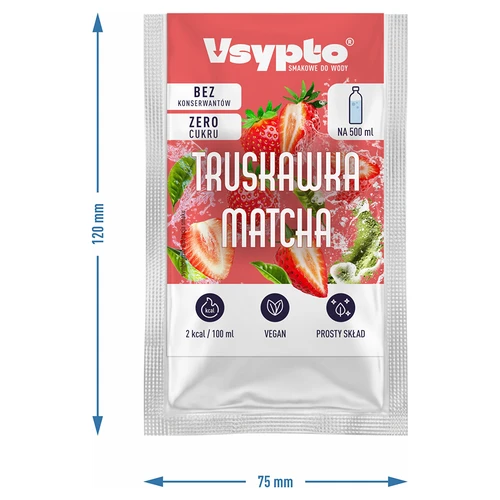 VSYPTO s příchutí Jahoda Matcha, 3 g - 4
