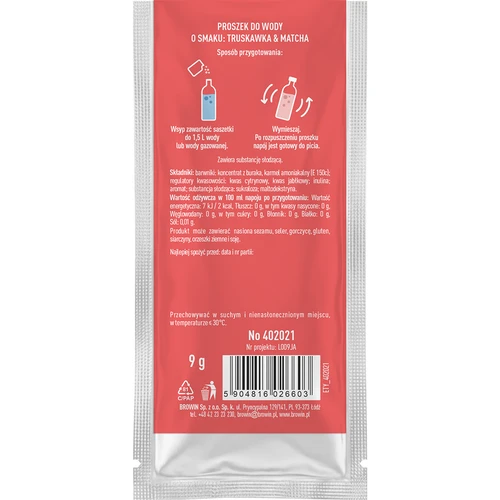 VSYPTO s příchutí Jahoda Matcha, 9 g - 3