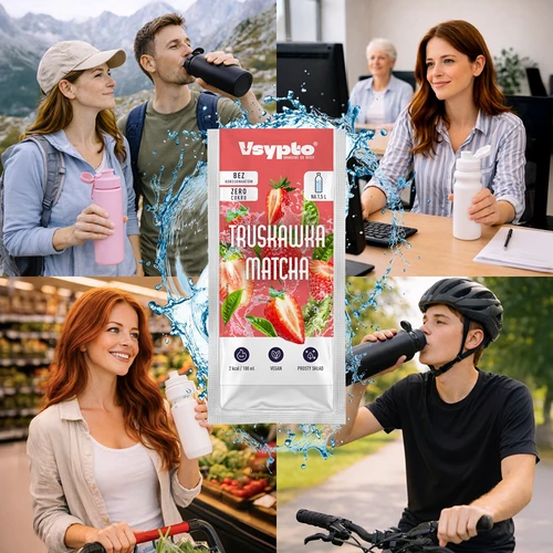 VSYPTO s příchutí Jahoda Matcha, 9 g - 7