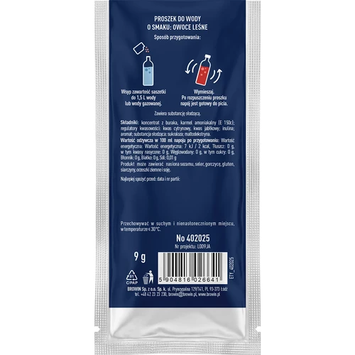 VSYPTO s příchutí lesního ovoce, 9 g - 3