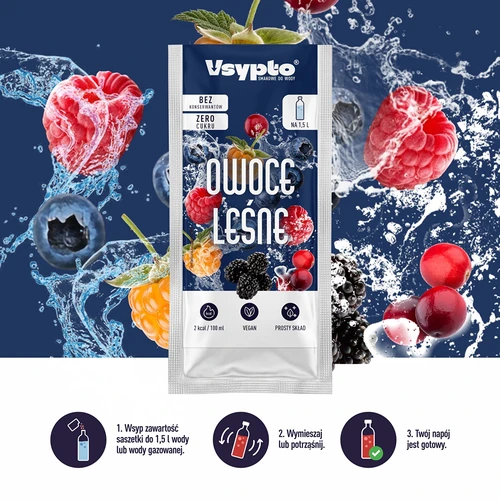 VSYPTO s příchutí lesního ovoce, 9 g - 5