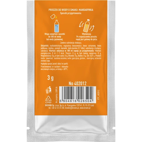 VSYPTO s příchutí mandarinky, 3 g - 3