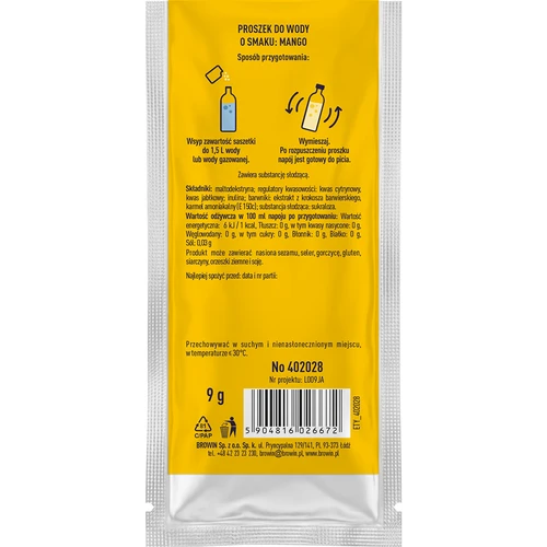 VSYPTO s příchutí manga, 9 g - 3