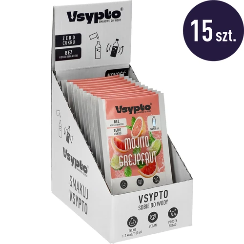 VSYPTO s příchutí Mojito Grapefruit, 3 g - 9