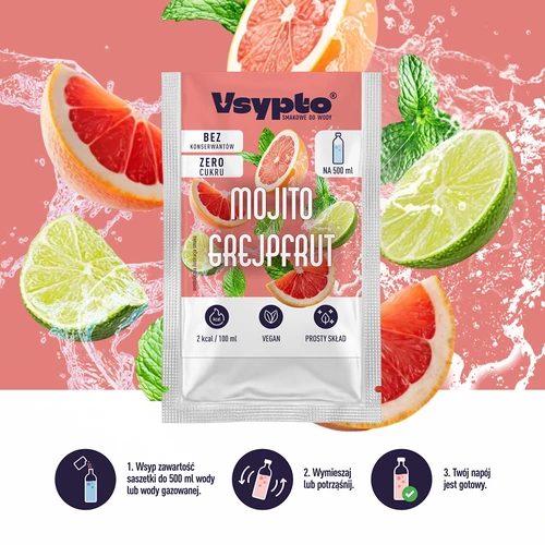 VSYPTO s příchutí Mojito Grapefruit, 3 g - 5